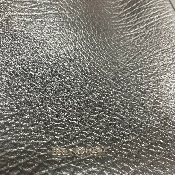 [BUNJANG] Bruno Magli Leather Backpack / (상태극상) 정품 브루노말리 블랙 가죽 배낭 백팩