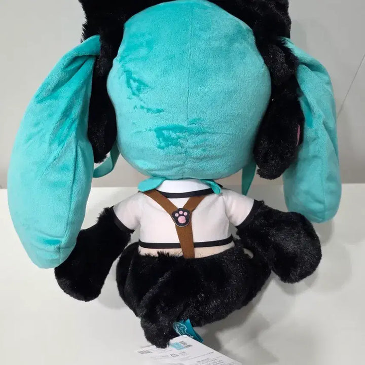 [BUNJANG] Sega Hatsune Miku Nyan Miku Plush Doll / 미쿠 후와푸치 냥코미쿠 인형 새상품