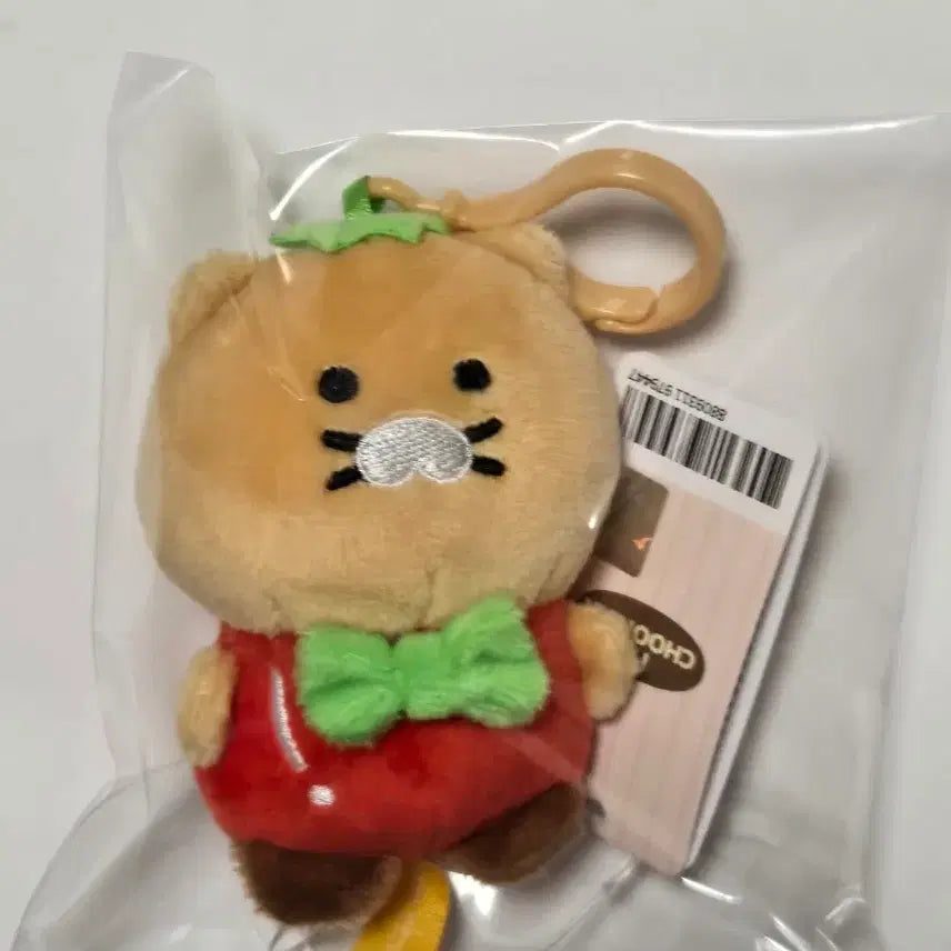 [SOLD OUT] [새상품] 카카오프렌즈 토마토 춘식 인형 키링 8cm