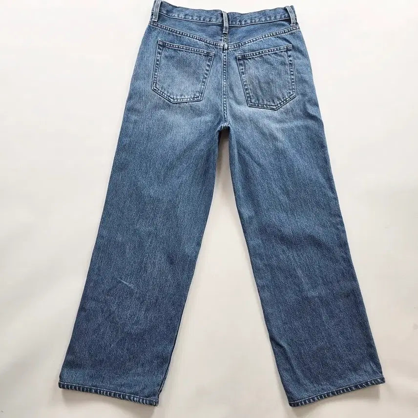 [BUNJANG] Uniqlo Wide Denim Jeans / 유니클로 청바지 와이드 데님 사이즈30 R5183