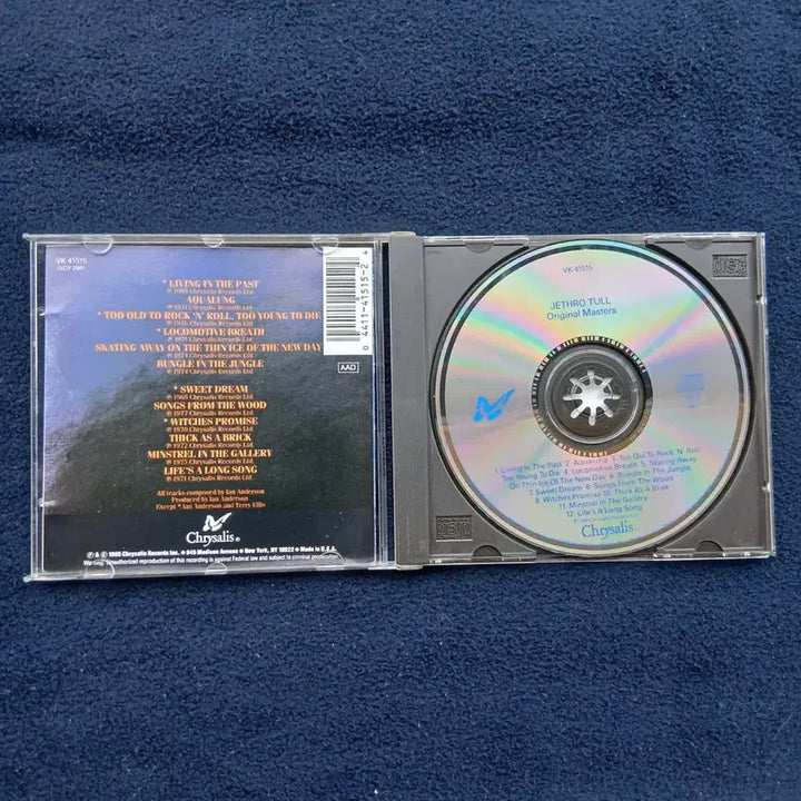 [BUNJANG] Jethro Tull Original Masters CD / JETHRO TULL ORIGINAL MASTERS
