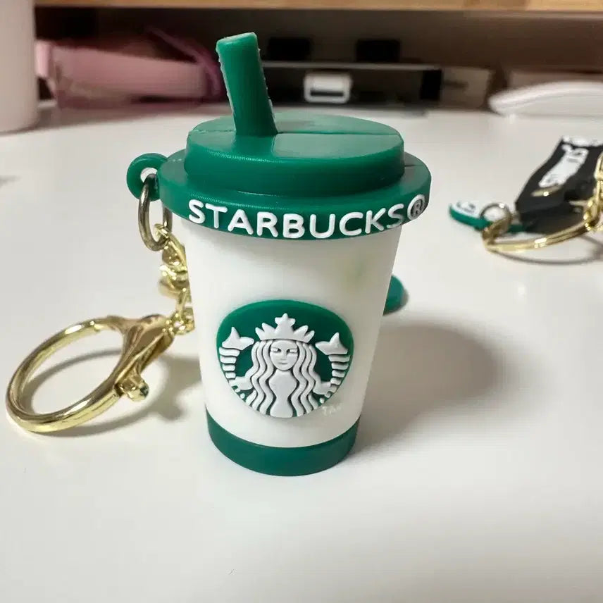 [BUNJANG] Starbucks Style Keychain Set / 스타벅스 모양 키링 4개 일괄