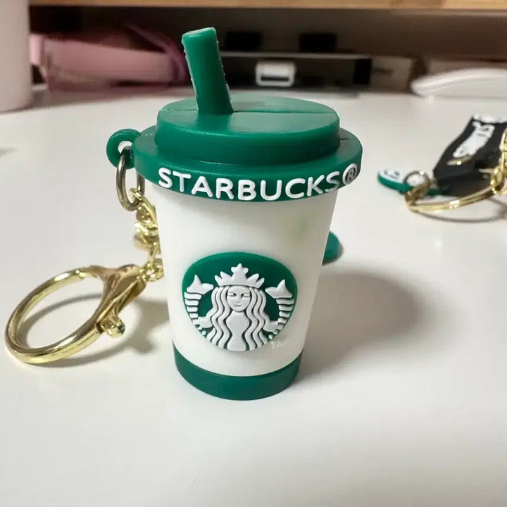 [BUNJANG] Starbucks Style Keychain Set / 스타벅스 모양 키링 4개 일괄