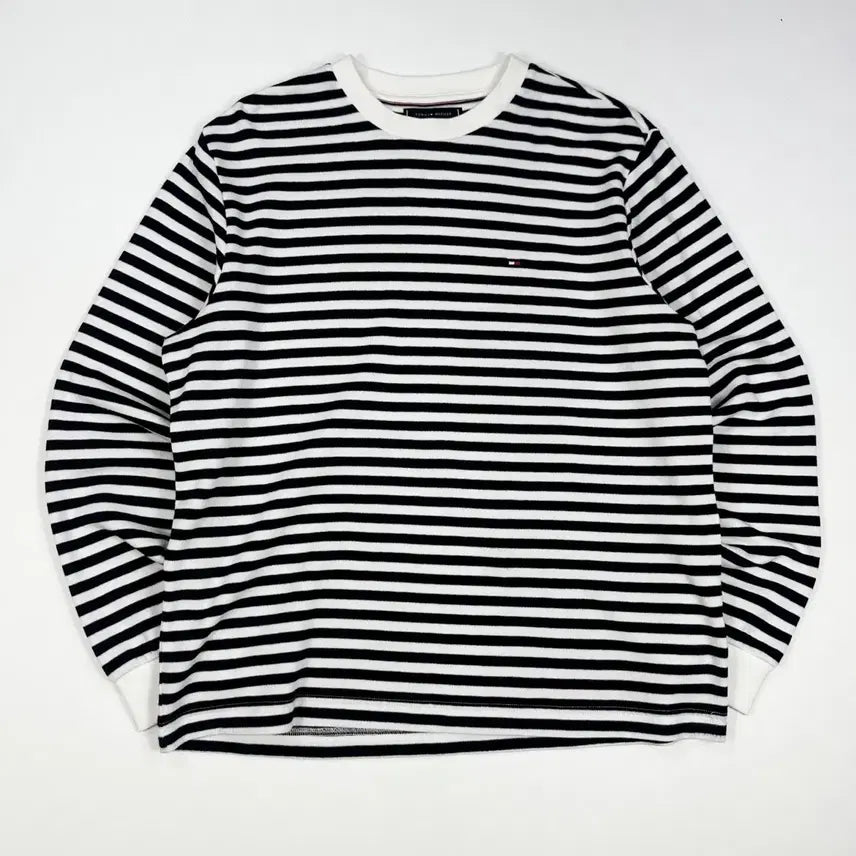 [SOLD OUT] 타미힐피거 플래그 스트라이프 긴팔티셔츠 (M)