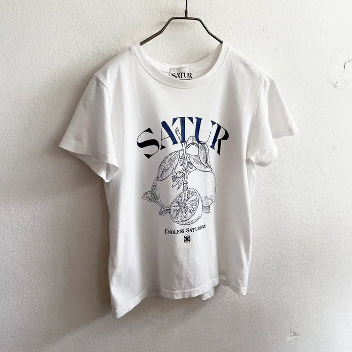 [SOLD OUT] 55) 세터 카프리 시트론 드로잉 썸머 그래픽 반팔티