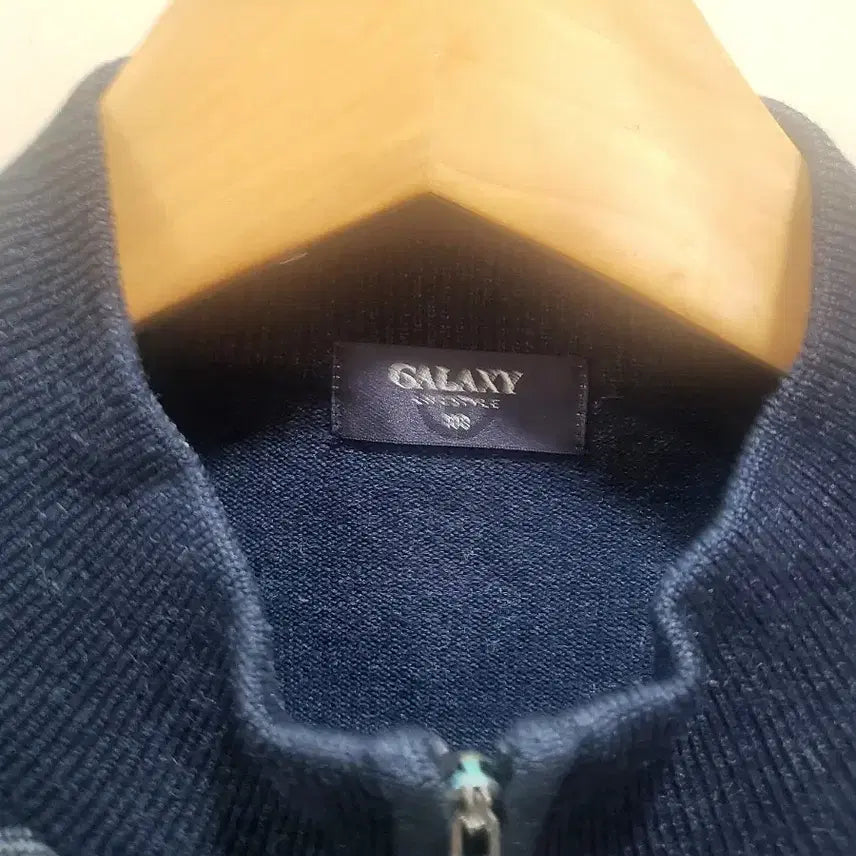 [BUNJANG] Galaxy Half-Zip Knit Sweater / 갤럭시 매장정품 추동용 반집업 니트 100