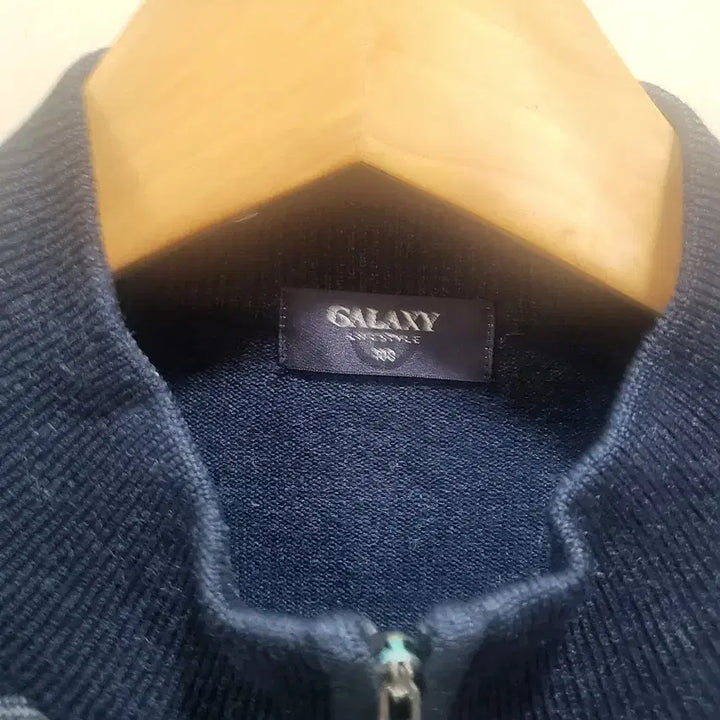 [BUNJANG] Galaxy Half-Zip Knit Sweater / 갤럭시 매장정품 추동용 반집업 니트 100
