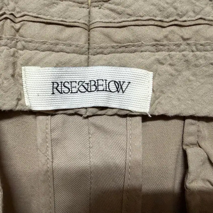 [SOLD OUT] 라이즈앤빌로우 265 스트레이트 치노 34 샌드 카키