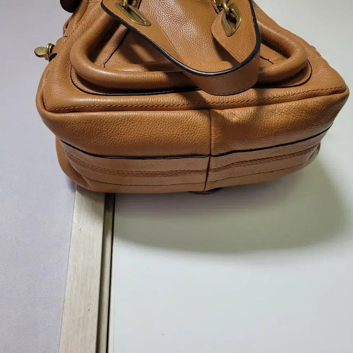 [BUNJANG] Chloé Paraty Brown Leather Crossbody Shoulder Bag / 끌로에의 파라티백 매력적인 브라운 가죽 크로스 숄더백