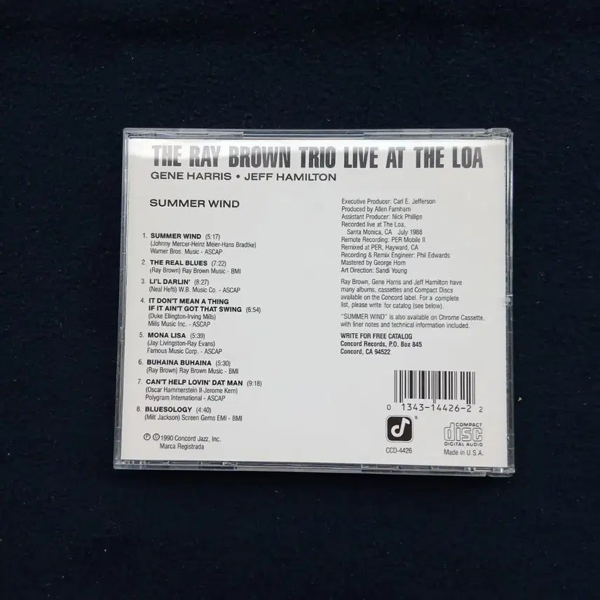 [SOLD OUT] THE RAY BROWN TRIO
