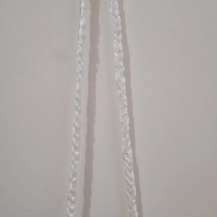 [BUNJANG] One &amp; Only Handmade Mini Knitted Satin Crossbody Bag / 원앤온리 핸드메이드 뜨개 미니 새틴 크로스백