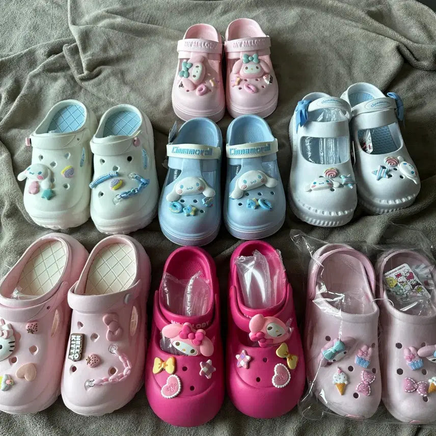 [BUNJANG] Sanrio Characters Sandals Slippers / 산리오 캐릭터  샌들 슬리퍼