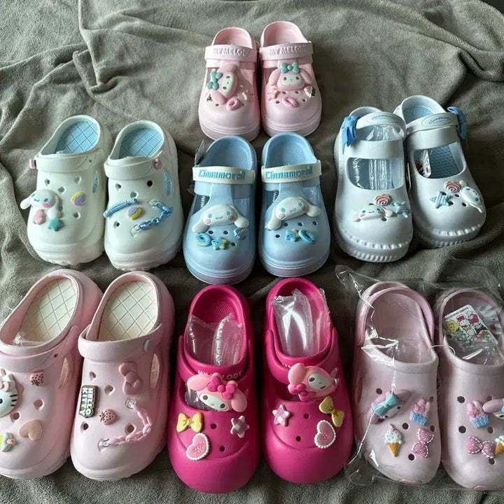 [BUNJANG] Sanrio Characters Sandals Slippers / 산리오 캐릭터  샌들 슬리퍼