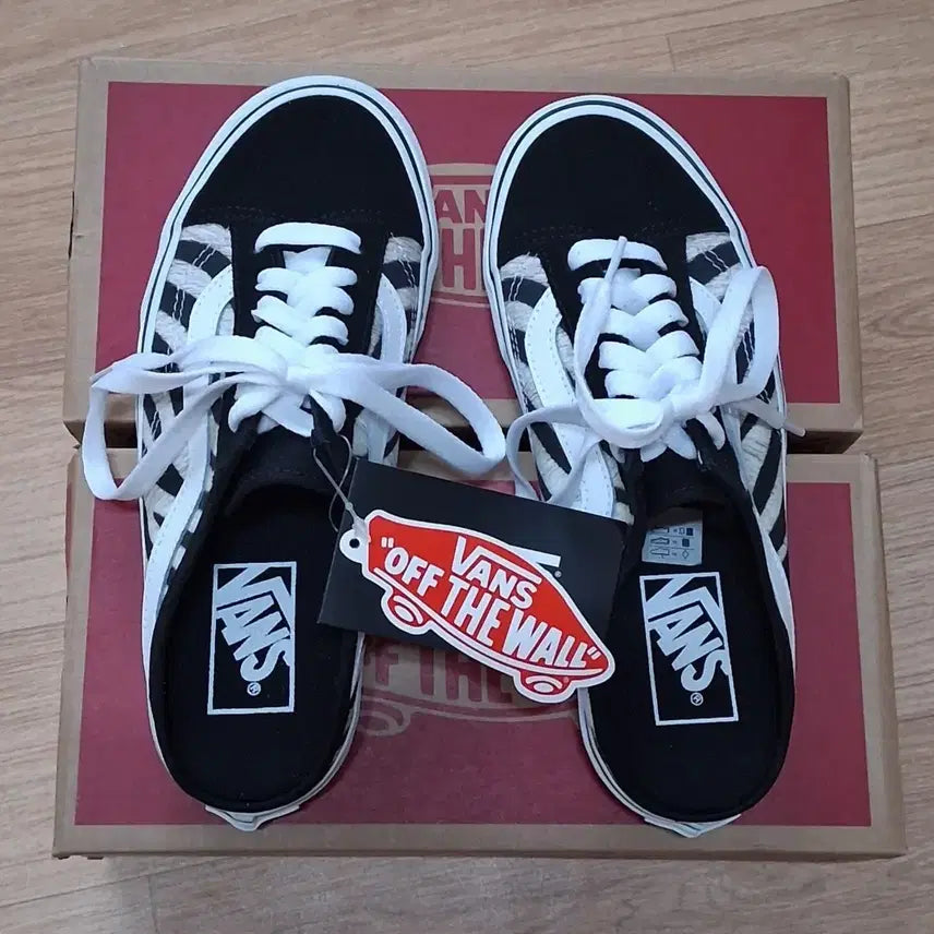 [SOLD OUT] 반스 스타일 36뮬 제브라 블랙 225