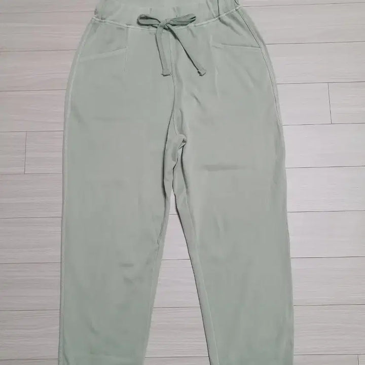 [BUNJANG] Doti Relaxed Fit Cotton Blend Baggy Pants - Lavender &amp; Mint / (새상품)도티 릴렉스핏 배기팬츠2종