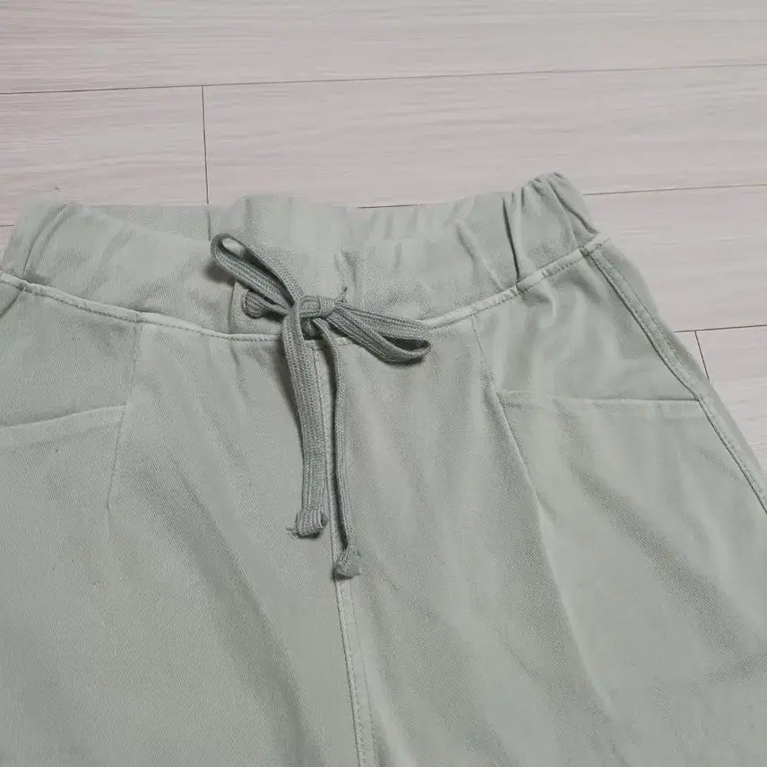 [BUNJANG] Doti Relaxed Fit Cotton Blend Baggy Pants - Lavender &amp; Mint / (새상품)도티 릴렉스핏 배기팬츠2종