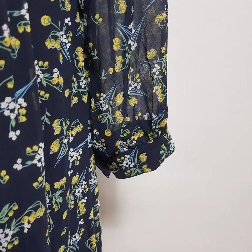 [BUNJANG] My Closet Navy Chiffon Dress / 4865/쉬폰원피스 여 free사이즈 네이비원피스/내옷방