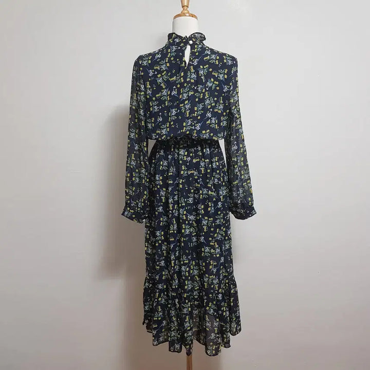 [BUNJANG] My Closet Navy Chiffon Dress / 4865/쉬폰원피스 여 free사이즈 네이비원피스/내옷방