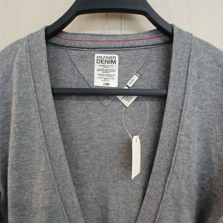 [BUNJANG] Tommy Hilfiger Denim Gray Cardigan / 타미힐피거 데님 그레이 가디건