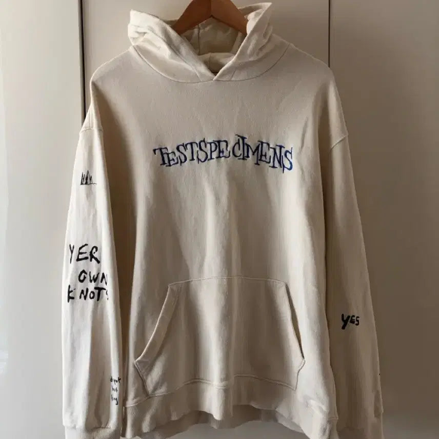[BUNJANG] LAKT Garage Cream Hoodie / 락트개러지 후드티