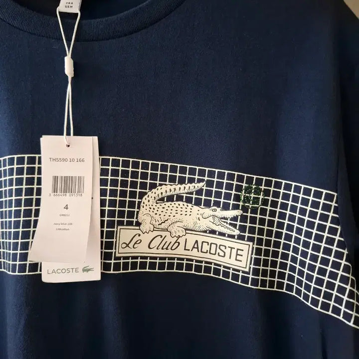 [SOLD OUT] 라코스테 Le Club 네이비 반팔 티셔츠