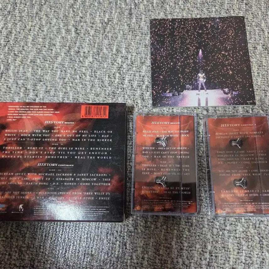[BUNJANG] Michael Jackson History Cassette Tape Album / 마이클 잭슨 History 카세트 테이프 앨범