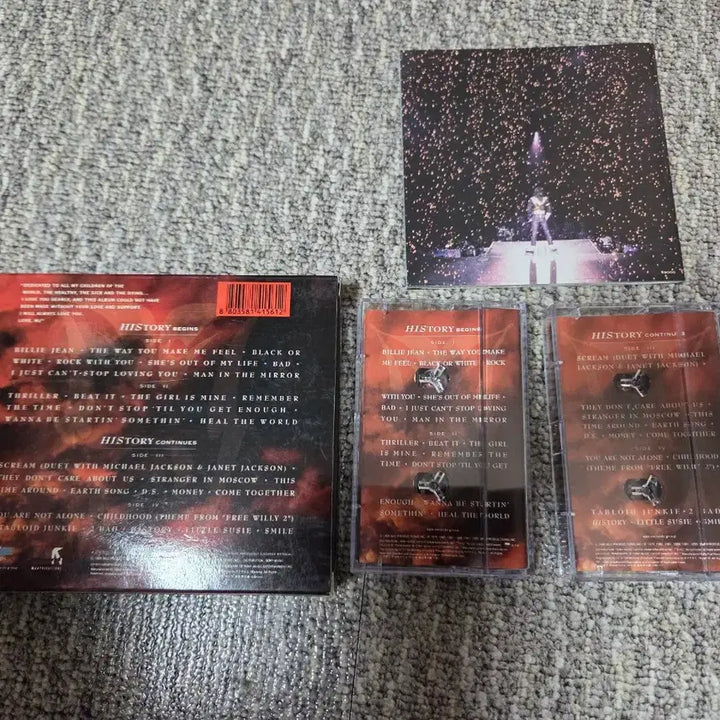 [BUNJANG] Michael Jackson History Cassette Tape Album / 마이클 잭슨 History 카세트 테이프 앨범