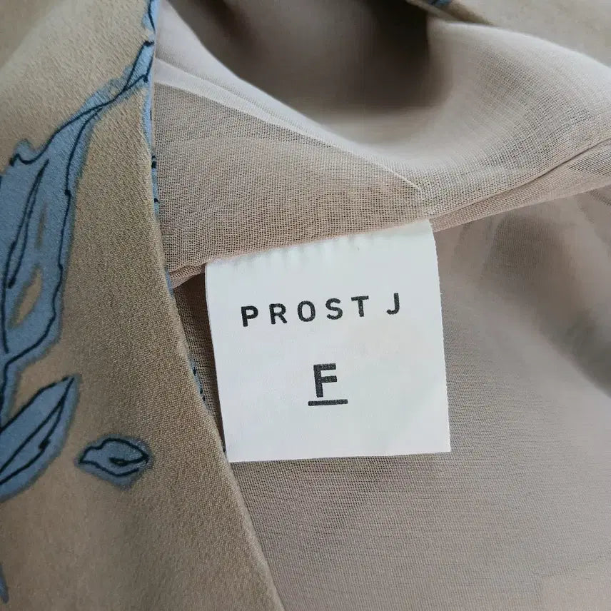 [SOLD OUT] prost j 플라워 랩 롱 원피스
