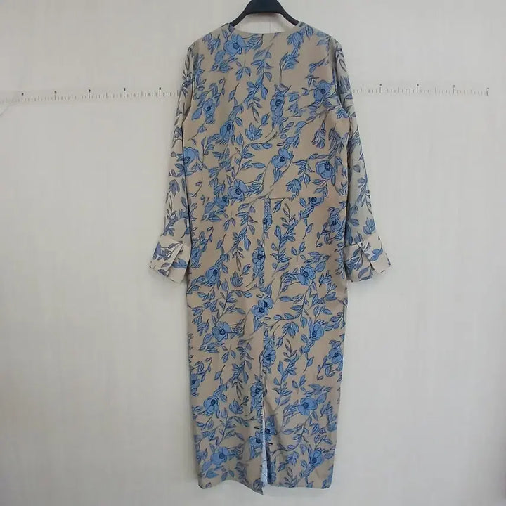 [SOLD OUT] prost j 플라워 랩 롱 원피스