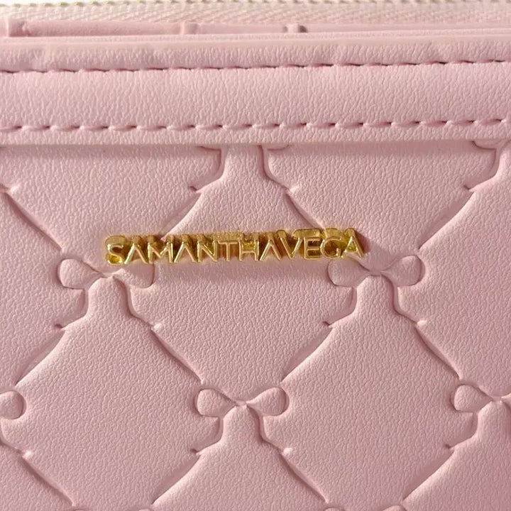 [BUNJANG] Samantha Vega Stamping Ribbon Wallet / [가격인하X] 사만사베가 스탬핑 리본 지갑 지뢰계 양산형