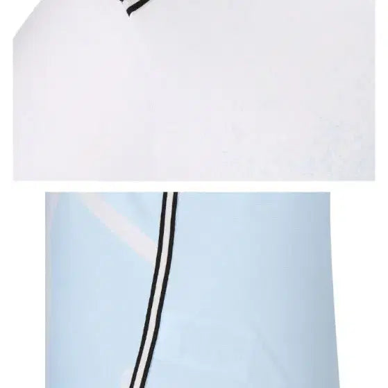[BUNJANG] Renoma Gradient Printed High Neck T-shirt / 레노마 / 그라데이션 나염 하이넥 반팔티 90