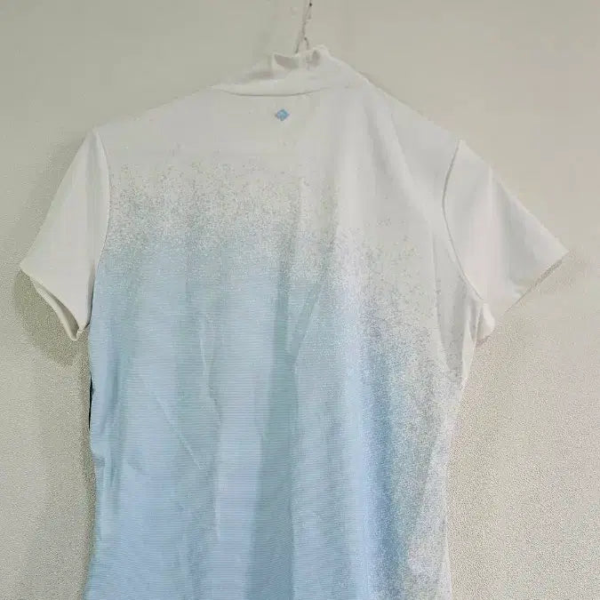 [BUNJANG] Renoma Gradient Printed High Neck T-shirt / 레노마 / 그라데이션 나염 하이넥 반팔티 90
