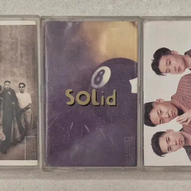 [SOLD OUT] 솔리드(SOLID) 1-3집 카세트 테이프
