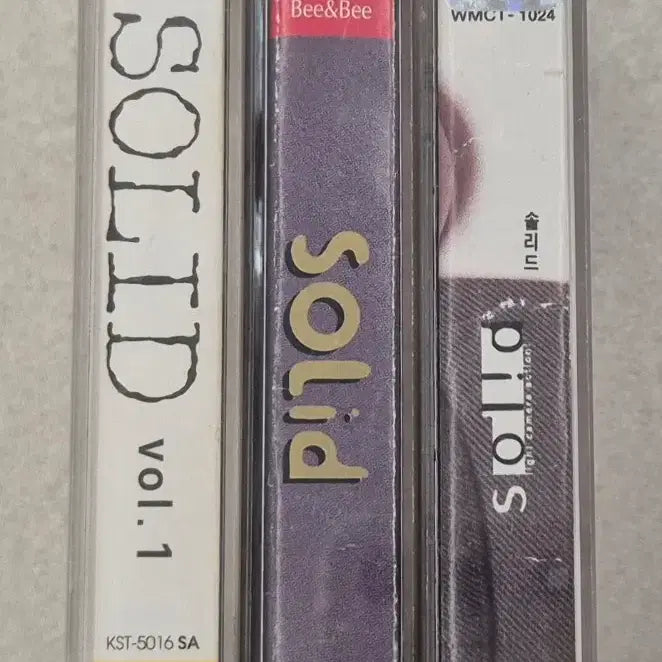 [SOLD OUT] 솔리드(SOLID) 1-3집 카세트 테이프
