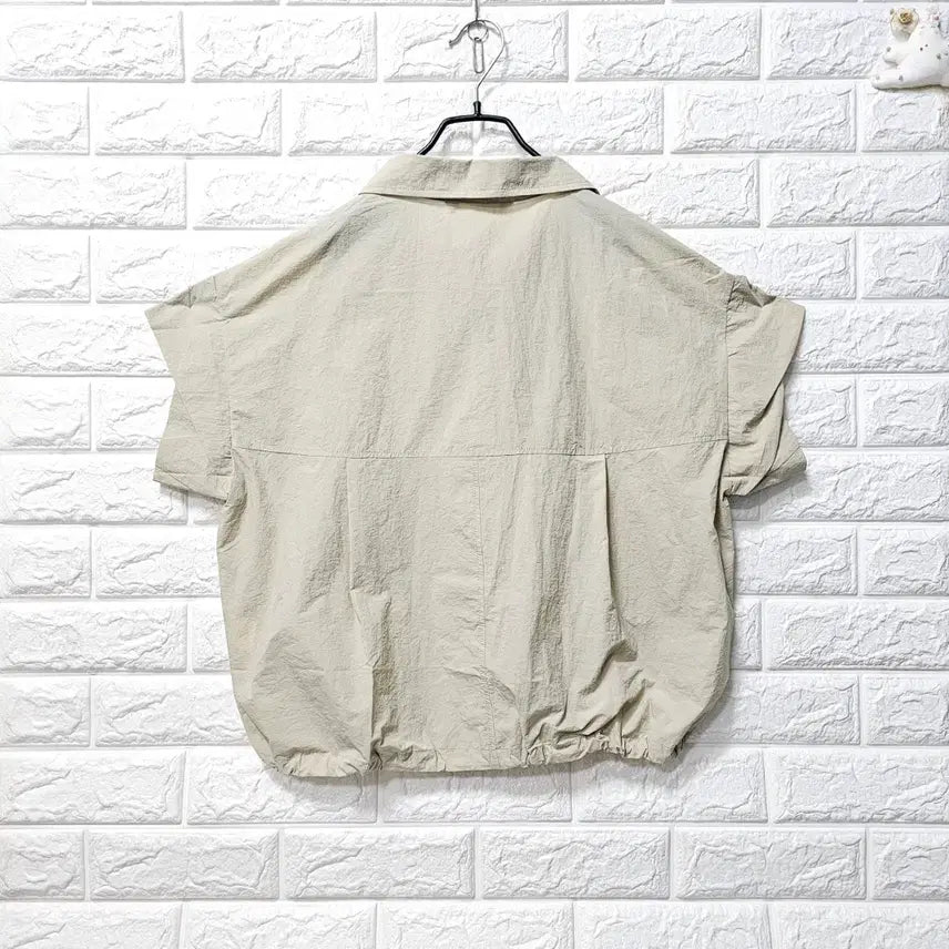 [BUNJANG] Beige Oversized Shirt / 베이지 박시 셔츠