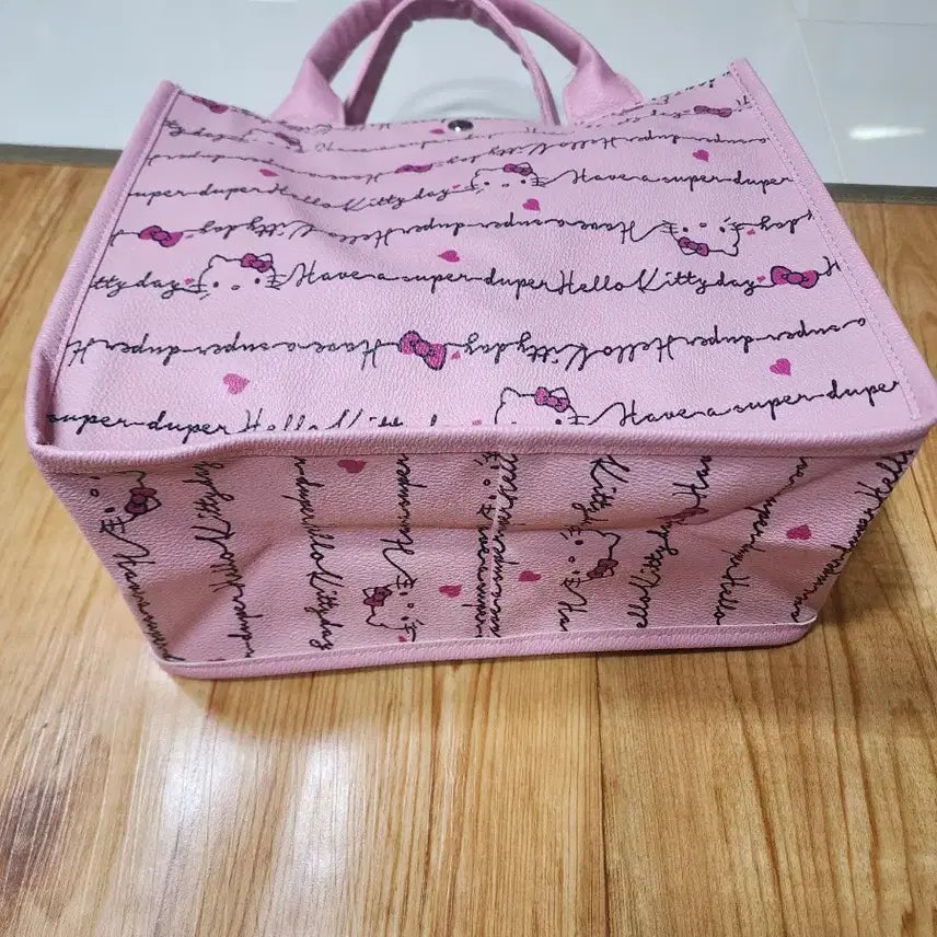 [BUNJANG] Hello Kitty Pink Tote Bag / 헬로키티 핑크 토트백 가방