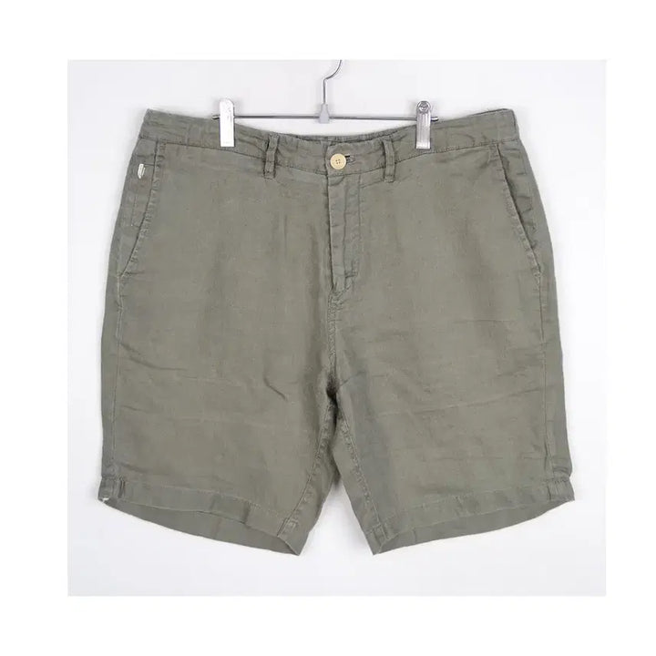 [SOLD OUT] 자라 린넨 반바지 남성32 마 팬츠 BG7790