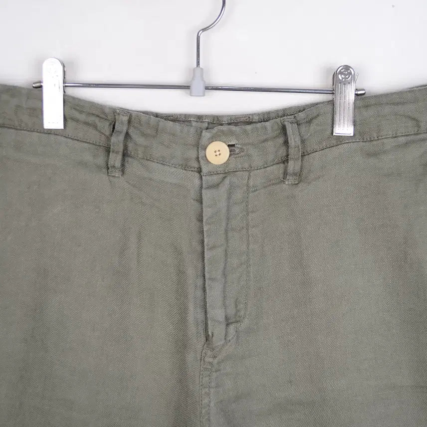 [SOLD OUT] 자라 린넨 반바지 남성32 마 팬츠 BG7790