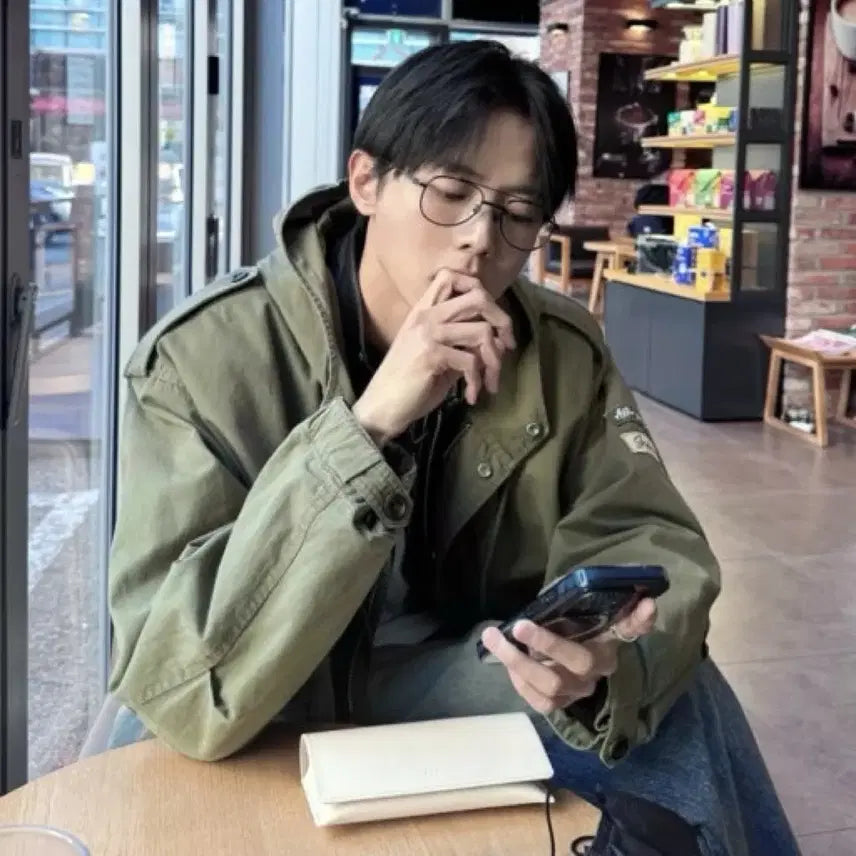 [BUNJANG] Afterpray Safari Fishtail Parka L Joo Woo Jae / 애프터프레이 사파리 피쉬테일 파카 L 주우재