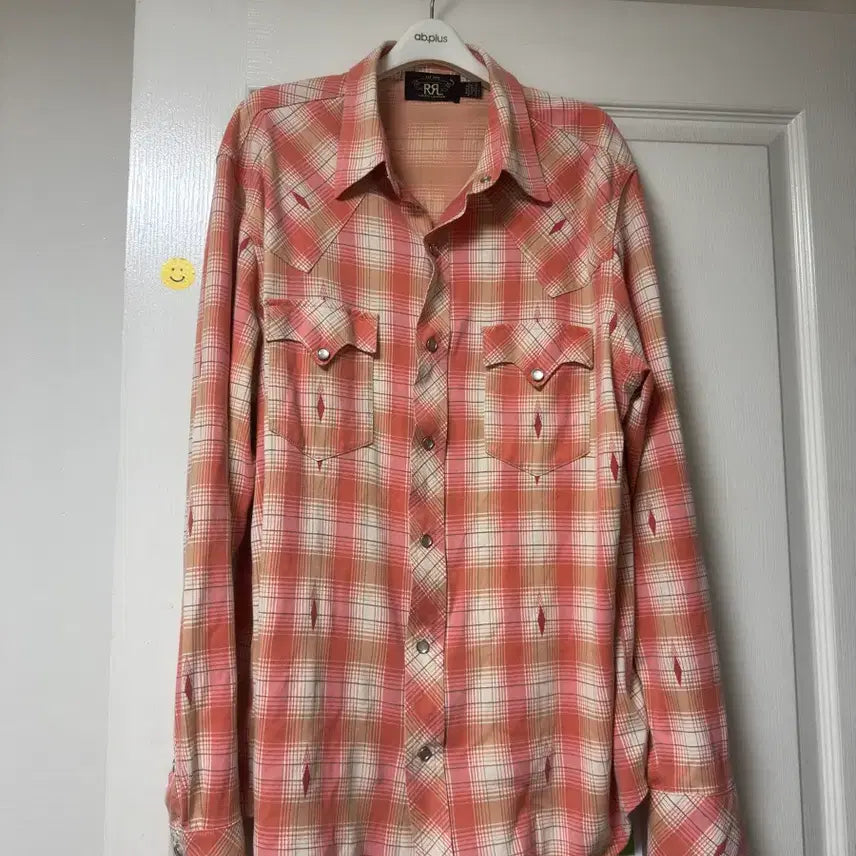 [SOLD OUT] RRL 플래드 웨스턴 셔츠 L