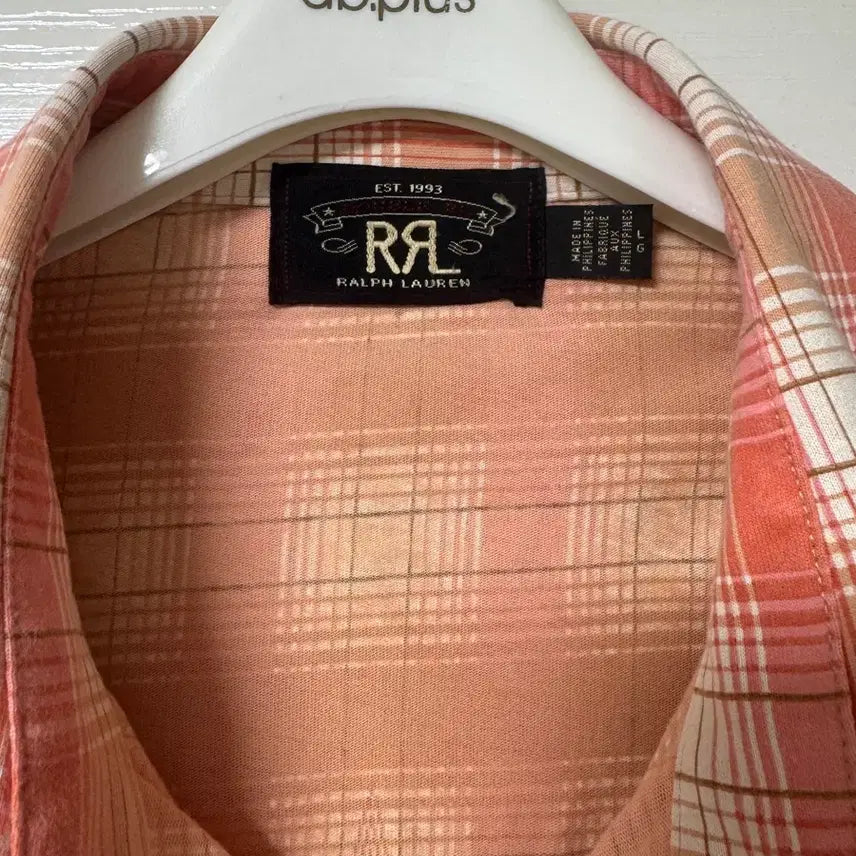 [SOLD OUT] RRL 플래드 웨스턴 셔츠 L