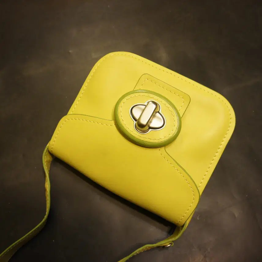 [BUNJANG] Coach Vintage Leather Crossbody Bag / 2543 코치가방 코치백 크로스백 미니백 가죽백 가죽가방 빈티지가방