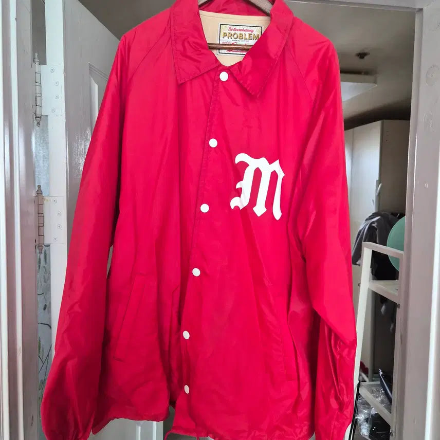 [SOLD OUT] XL)세인트미카엘 코치자켓 레드