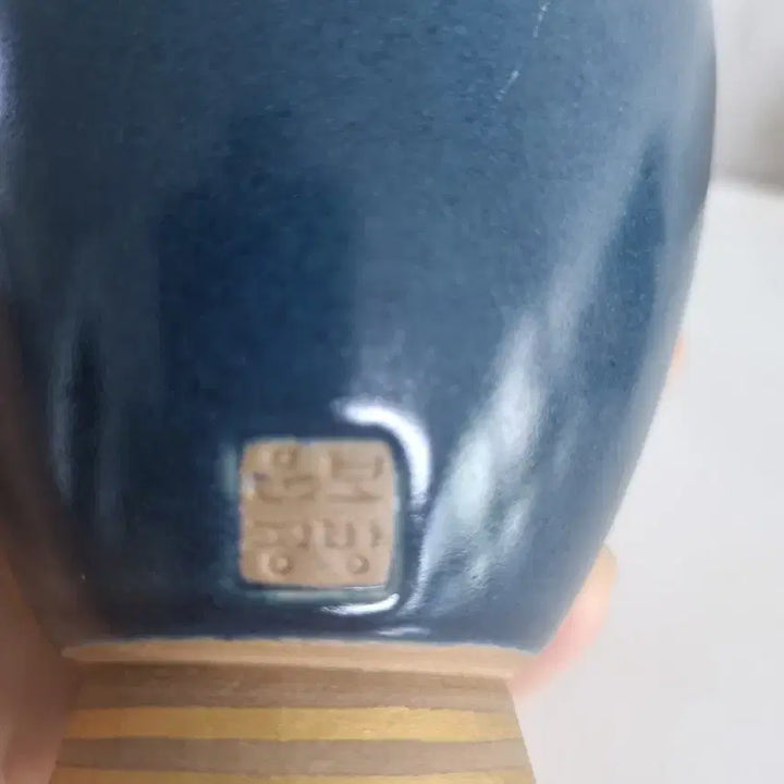 [BUNJANG] Unbo Kim Ki Chang Studio Gold Porcelain Wine Cup Set / (희귀 소장템) 운보 김기창 공방 금채 도자 술잔 세트 (3P)