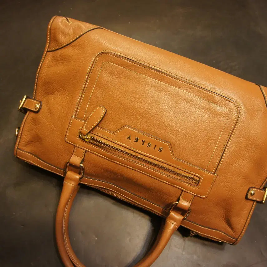 [BUNJANG] Vintage Leather Tote Bag / 2542 토트가방 토트백 가죽백 가죽가방 빈티지가방 여자가방 여자백