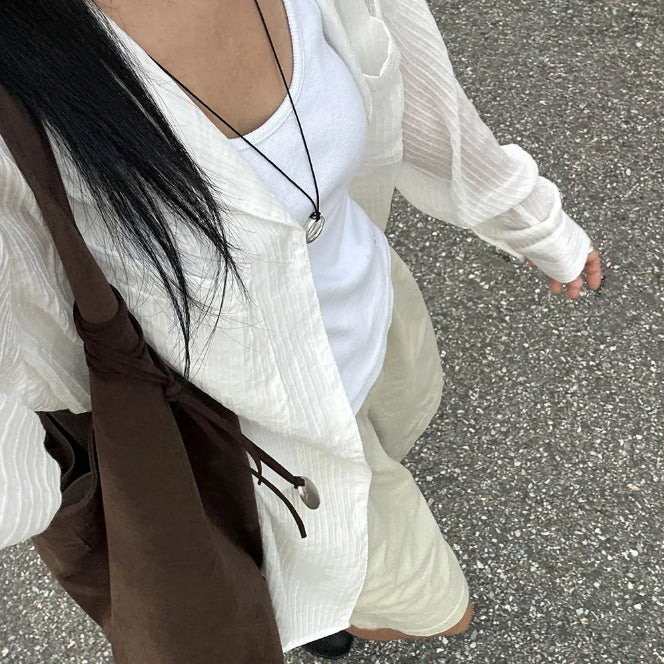 [BUNJANG] Brookly Hobo Bag (Suede) Dark Brown / [새상품]브룩클리 호보백