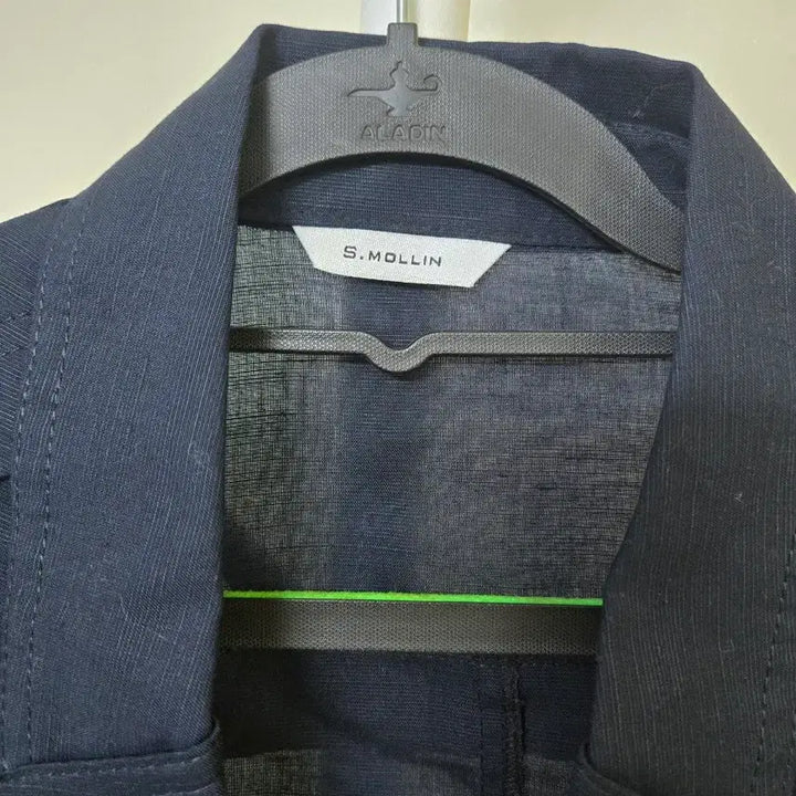 [BUNJANG] S.MOLLIN Navy Short Sleeve Jacket / S.MOLLIN 네이비 반팔 자켓