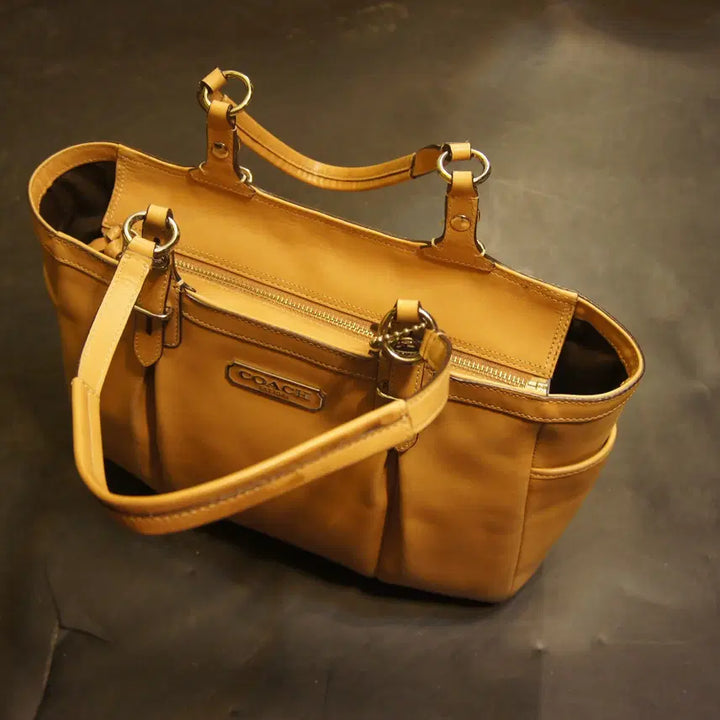 [BUNJANG] Coach Vintage Leather Tote Bag / 2535 코치가방 코치백 토트백 미니백 가죽백 가죽가방 빈티지가방