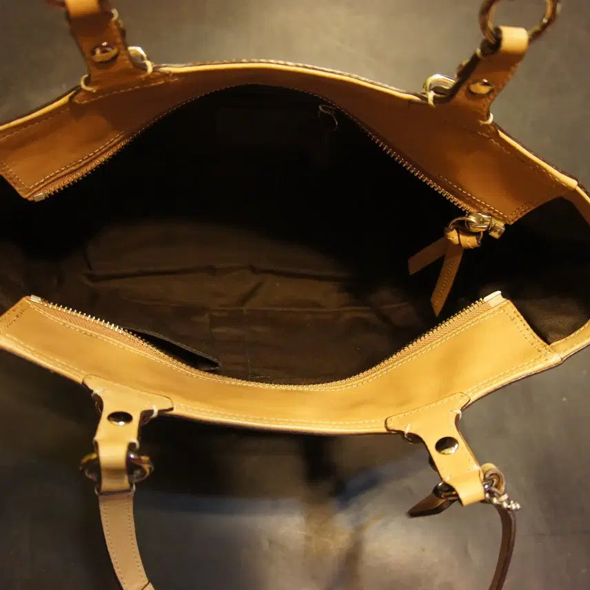 [BUNJANG] Coach Vintage Leather Tote Bag / 2535 코치가방 코치백 토트백 미니백 가죽백 가죽가방 빈티지가방