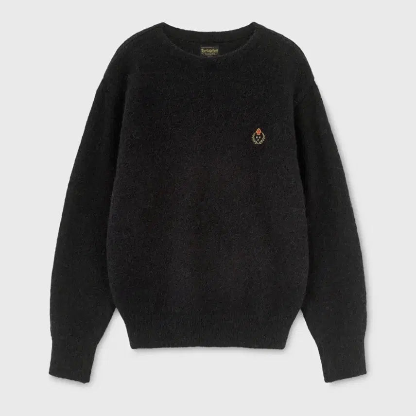 [BUNJANG] HeritageFloss Alpaca Knit Sweater / [M] 헤리티지플로스 알파카 니트 블랙